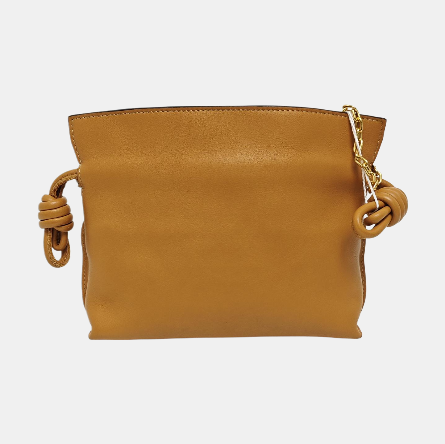 Authenticated pre-owned  Flamenco Super Mini Calfskin Brown - Shoulder Bag at Looply