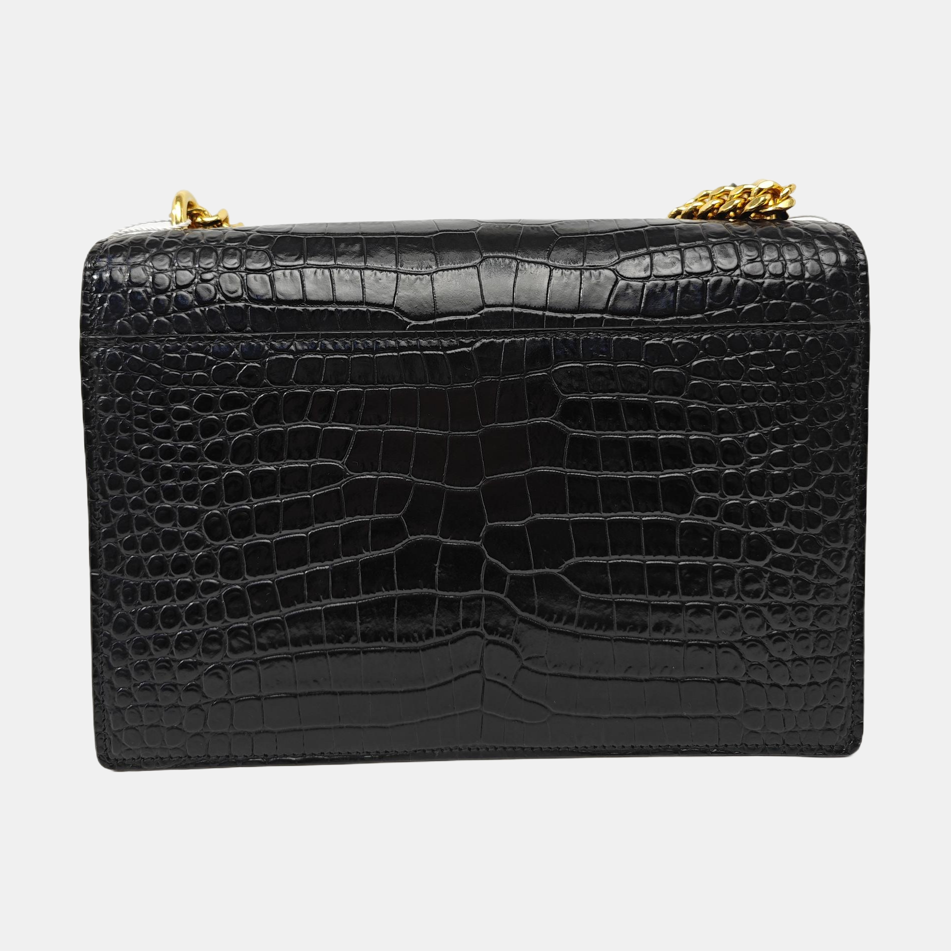 SUNSET Medium Calfskin Black
