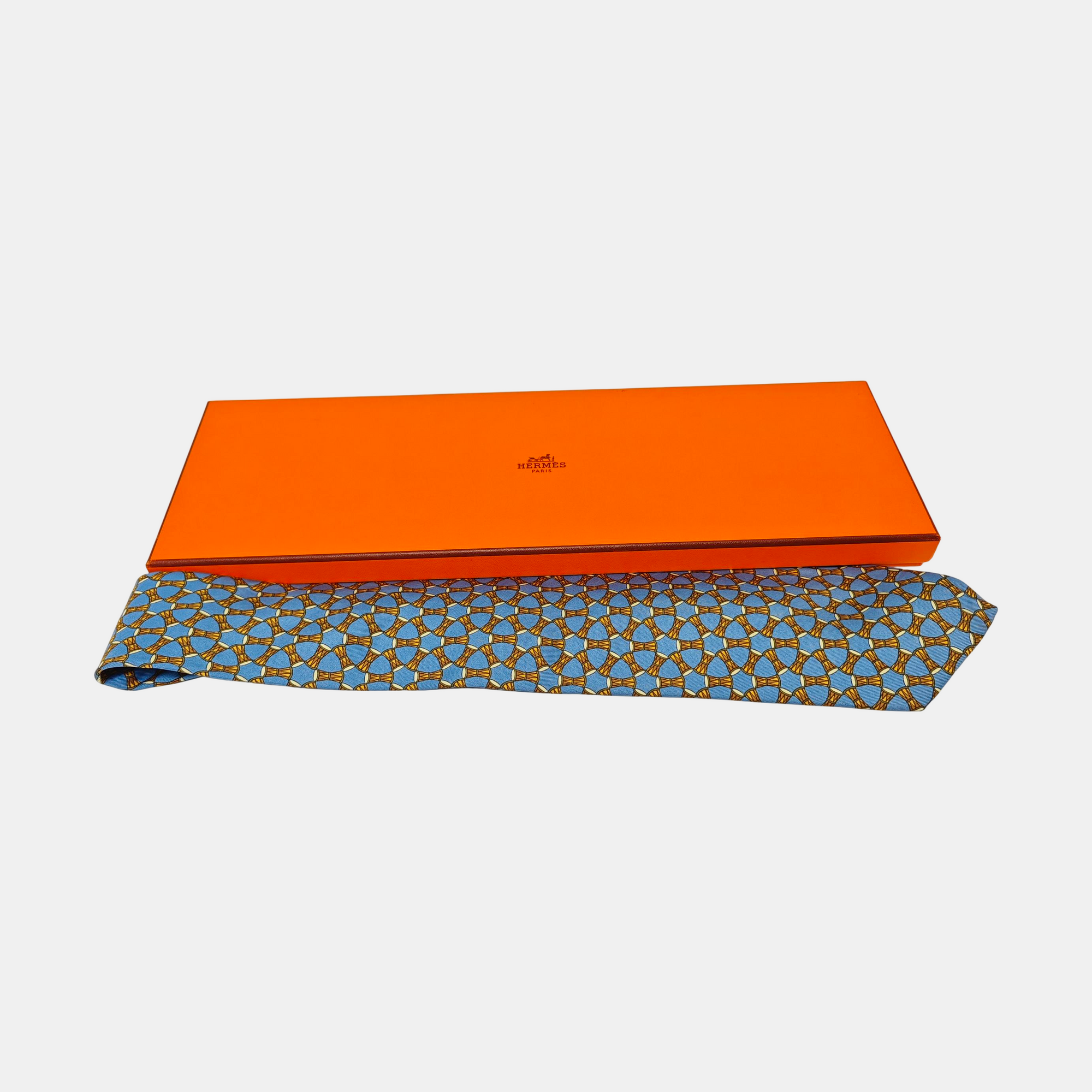 Mulberry Silk Tie Blue