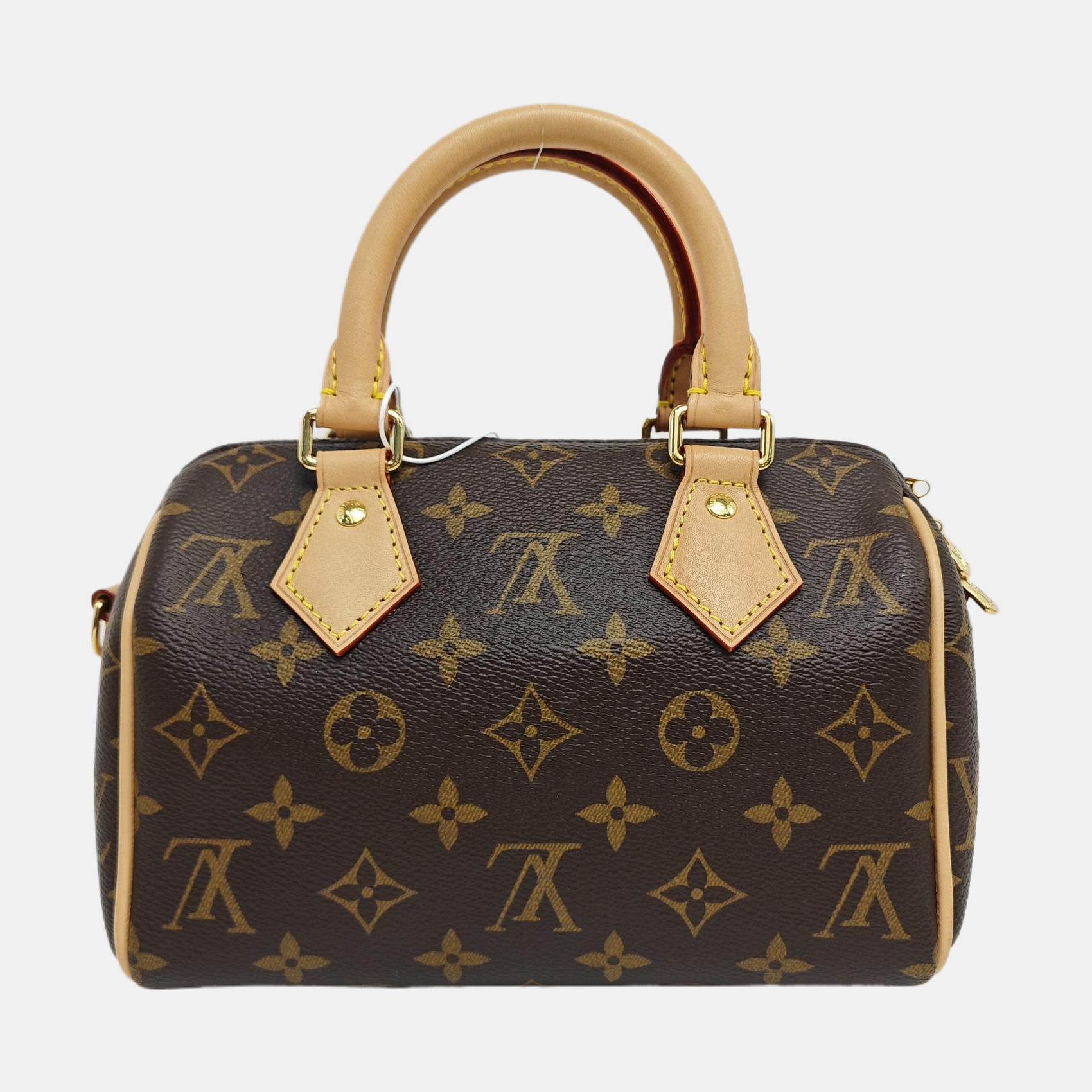 SPEEDY 20 Monogram Coated Canvas Brown