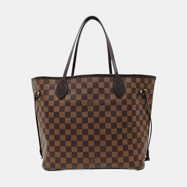 NEVERFULL MM Damier Ebene Coated Canvas Brown
