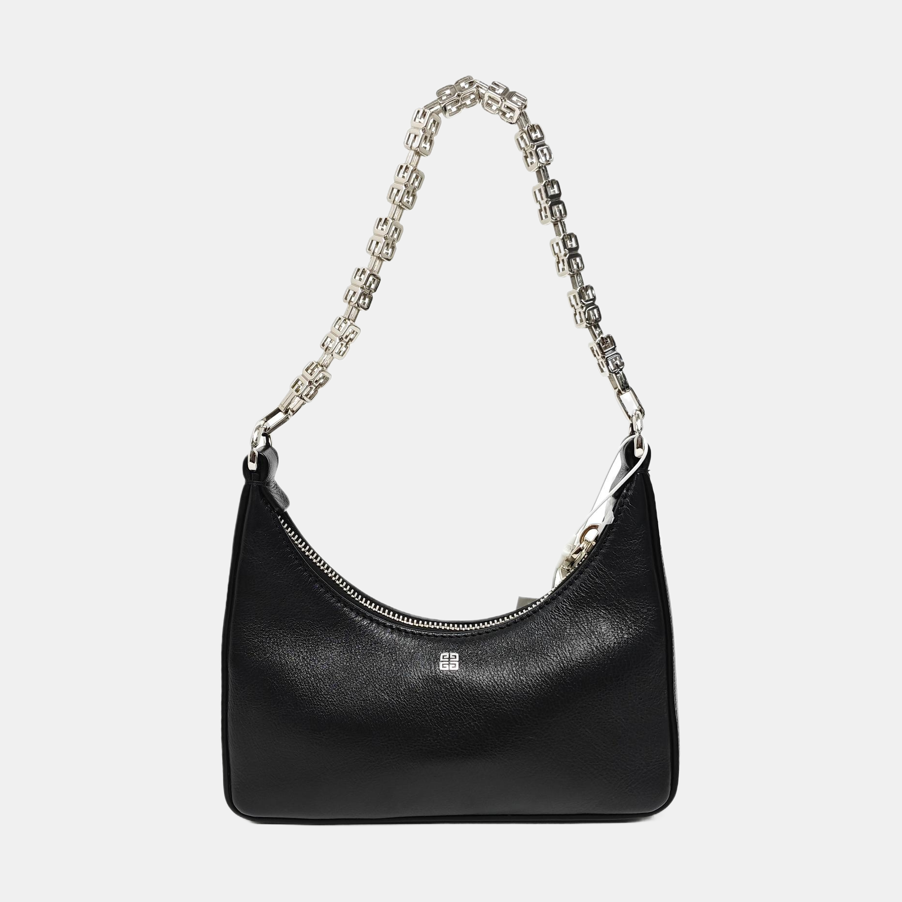 Calfskin Shoulder Bag Black