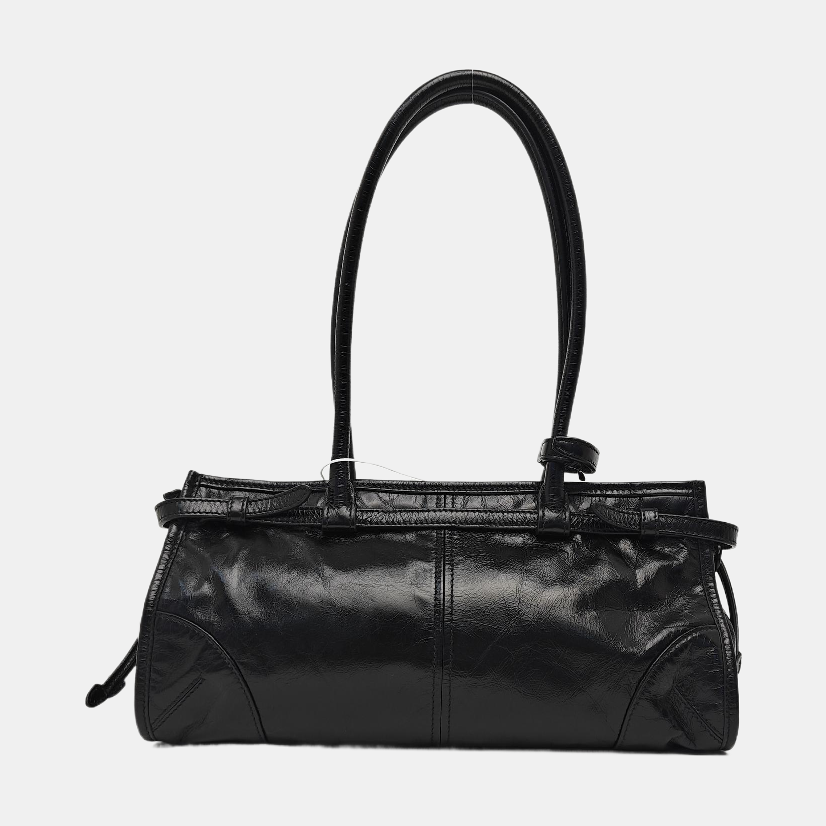 Bonnie Medium Patent Leather Black