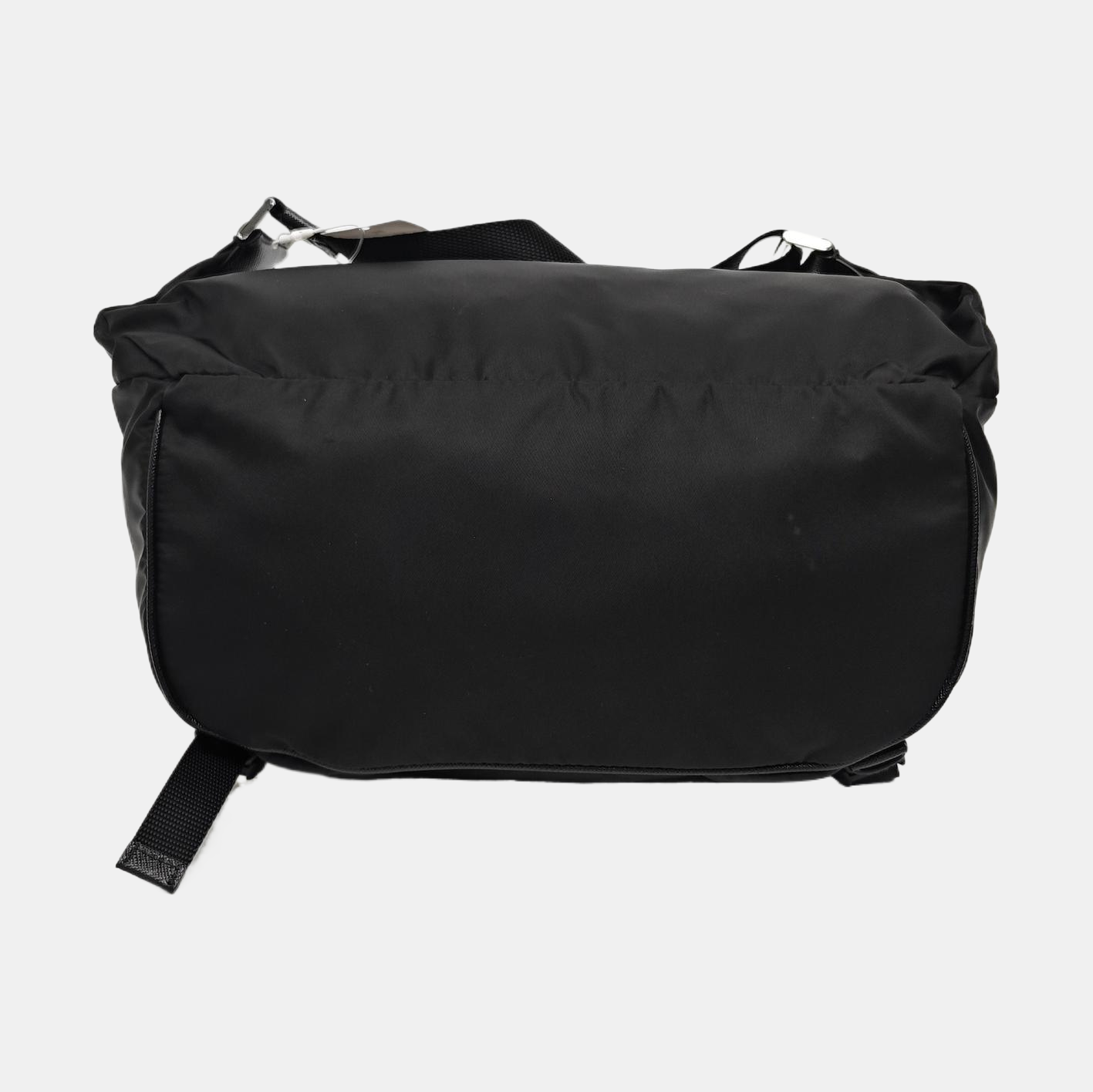 Nylon Shoulder Bag Black