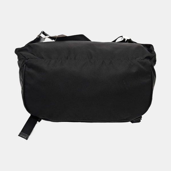 Nylon Shoulder Bag Black