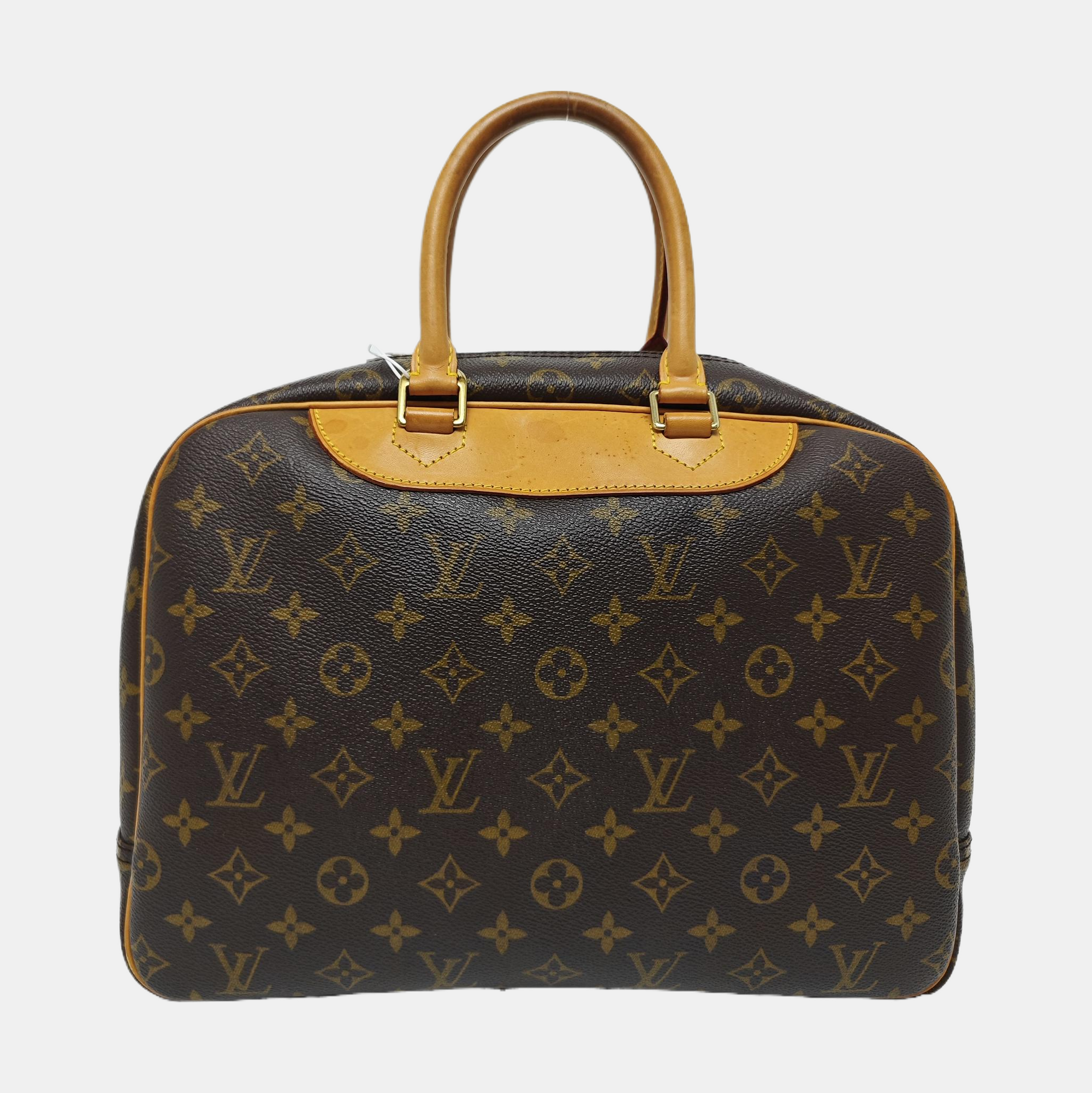 DEAUVILLE Monogram Coated Canvas Brown