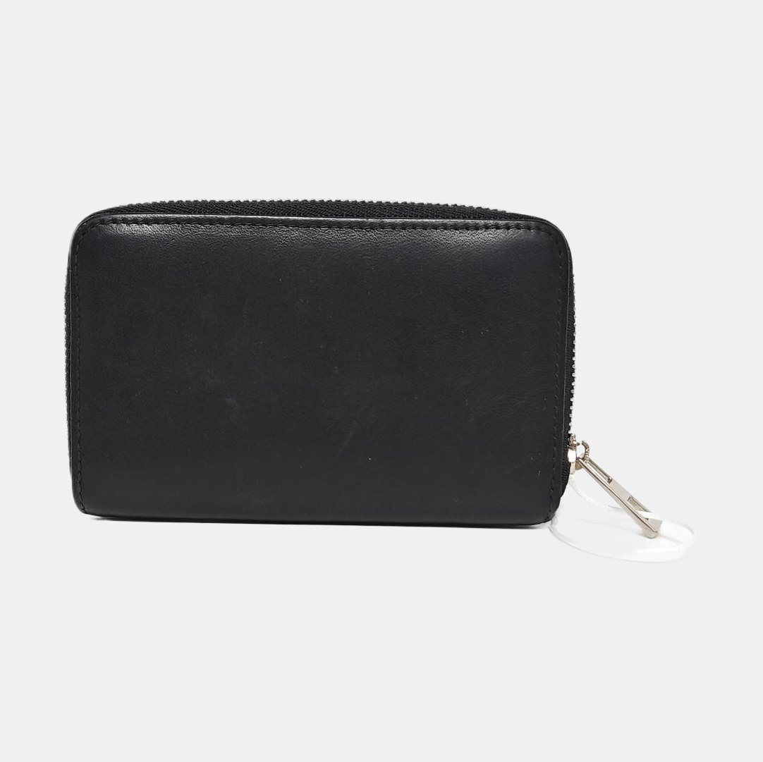 Calfskin Coin Purse Black