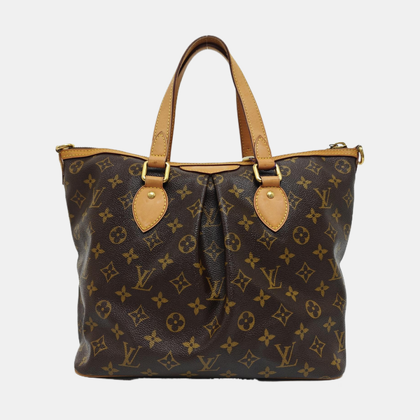 PALERMO PM Monogram Coated Canvas Brown