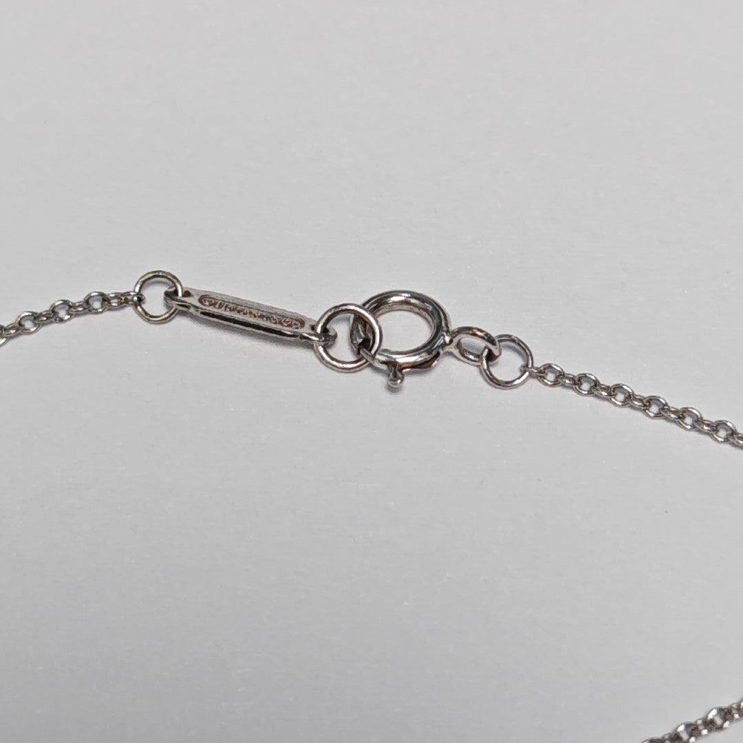 18k White Gold Silver Necklace