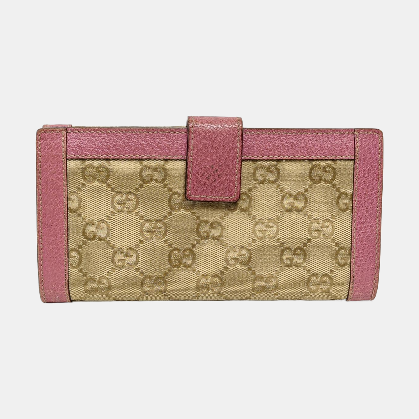 Monogram Canvas Wallet Brown