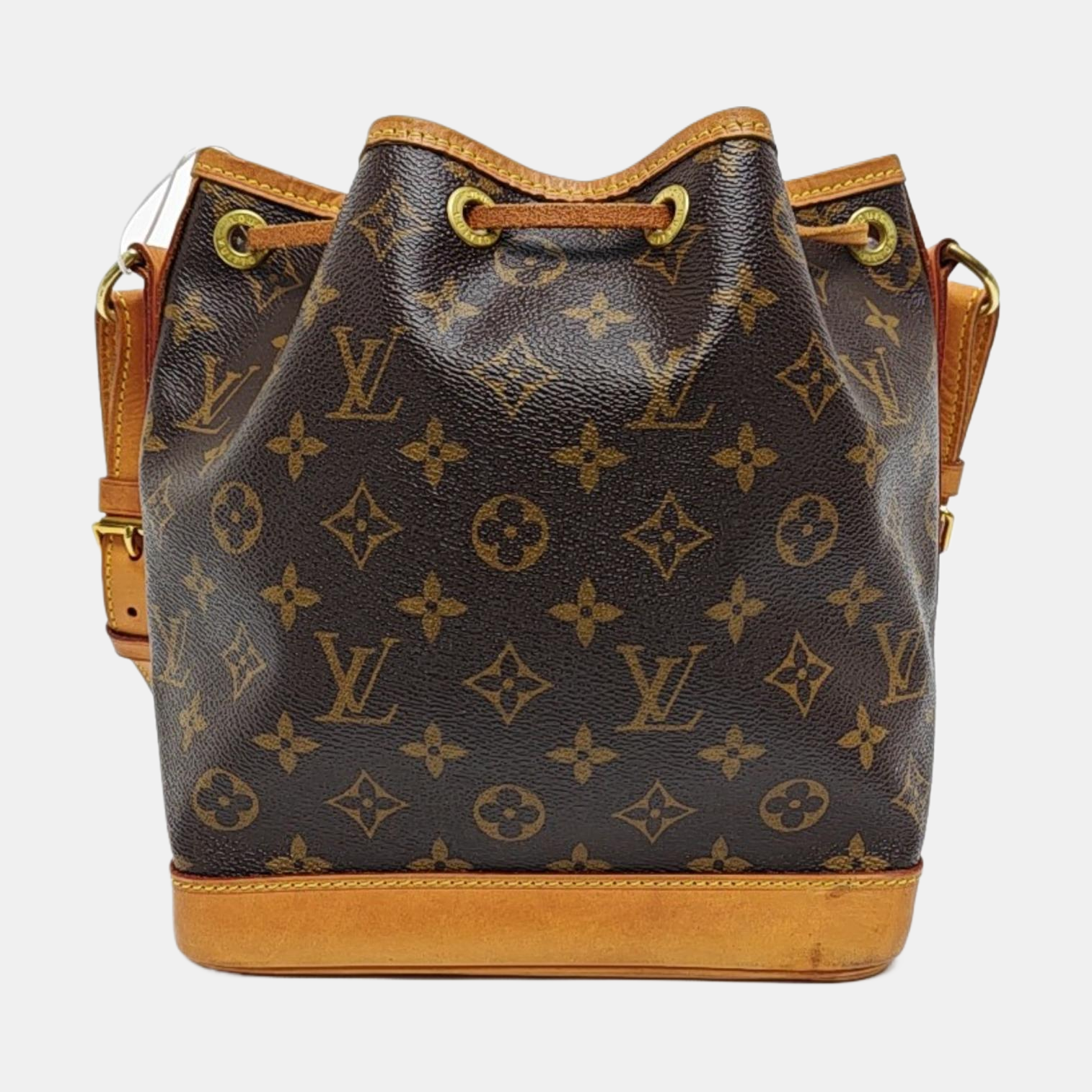 NOÉ BB Monogram Coated Canvas Brown