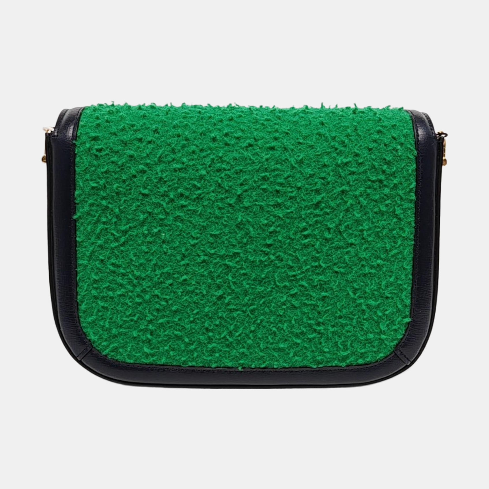 Authenticated pre-owned  Horsebit 1955 Mini Fabric Green - Shoulder Bag at Looply