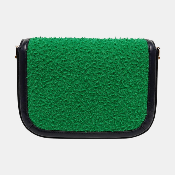 Authenticated pre-owned  Horsebit 1955 Mini Fabric Green - Shoulder Bag at Looply