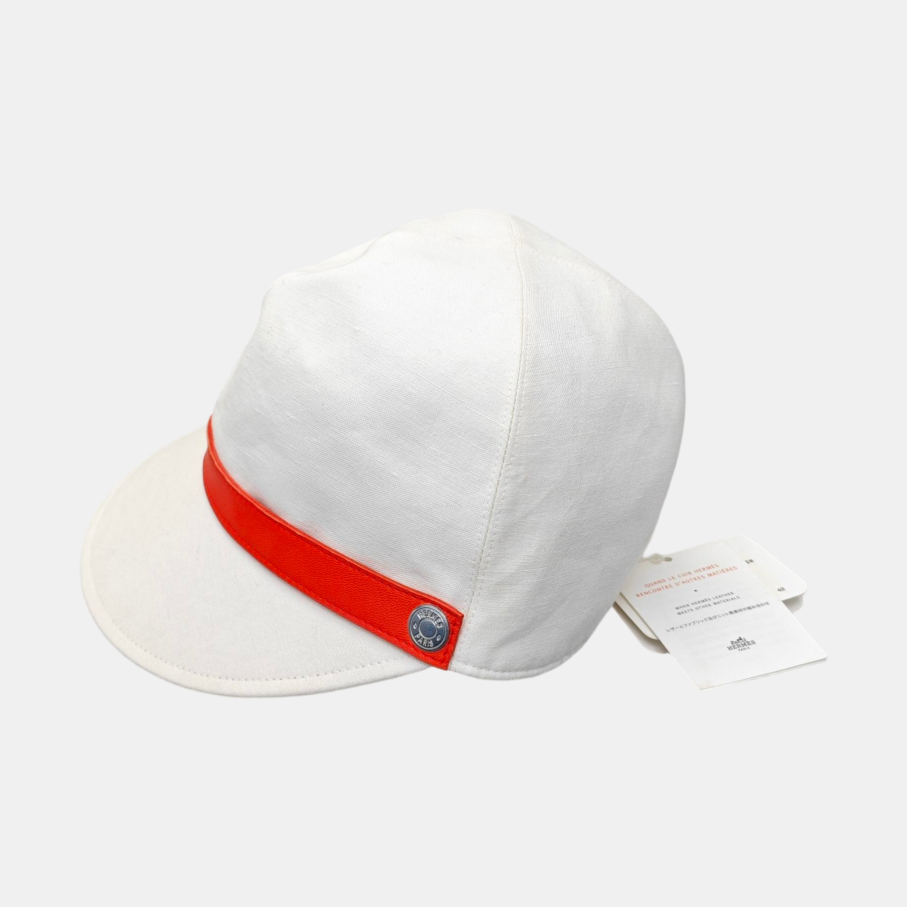 Linen Hat White