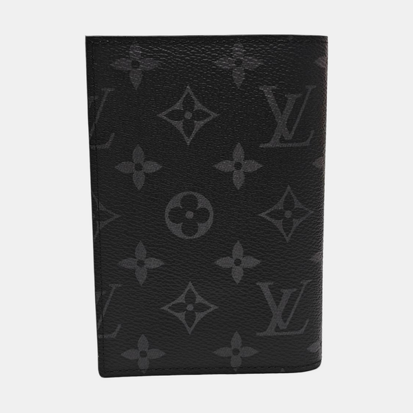 Monogram Coated Canvas Wallet Gray