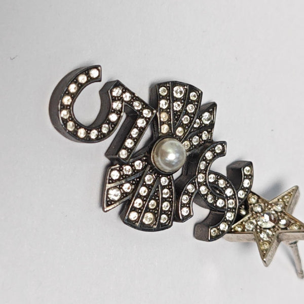 Metal Gray Earrings