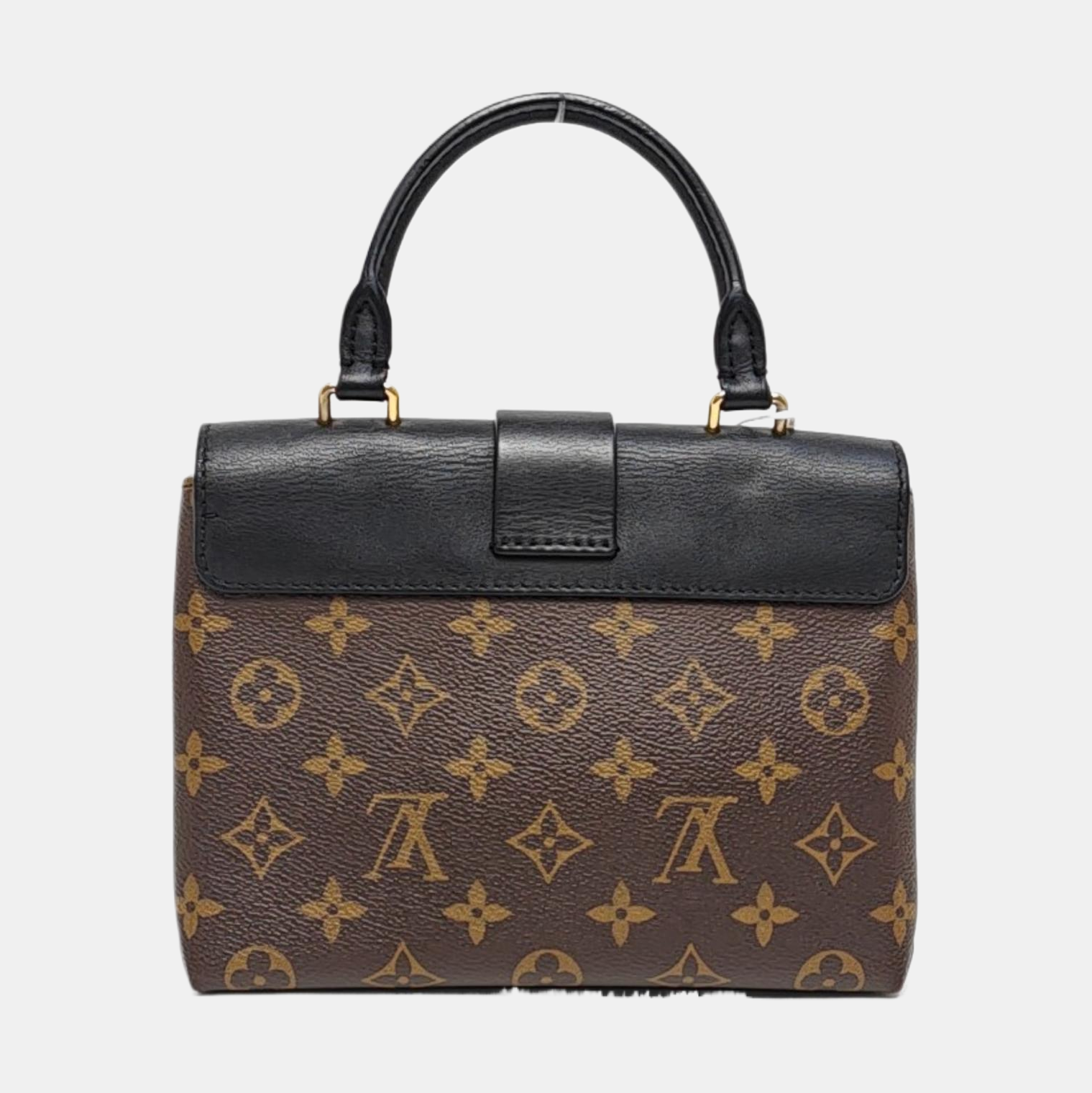 LOCKY BB Monogram Coated Canvas Brown