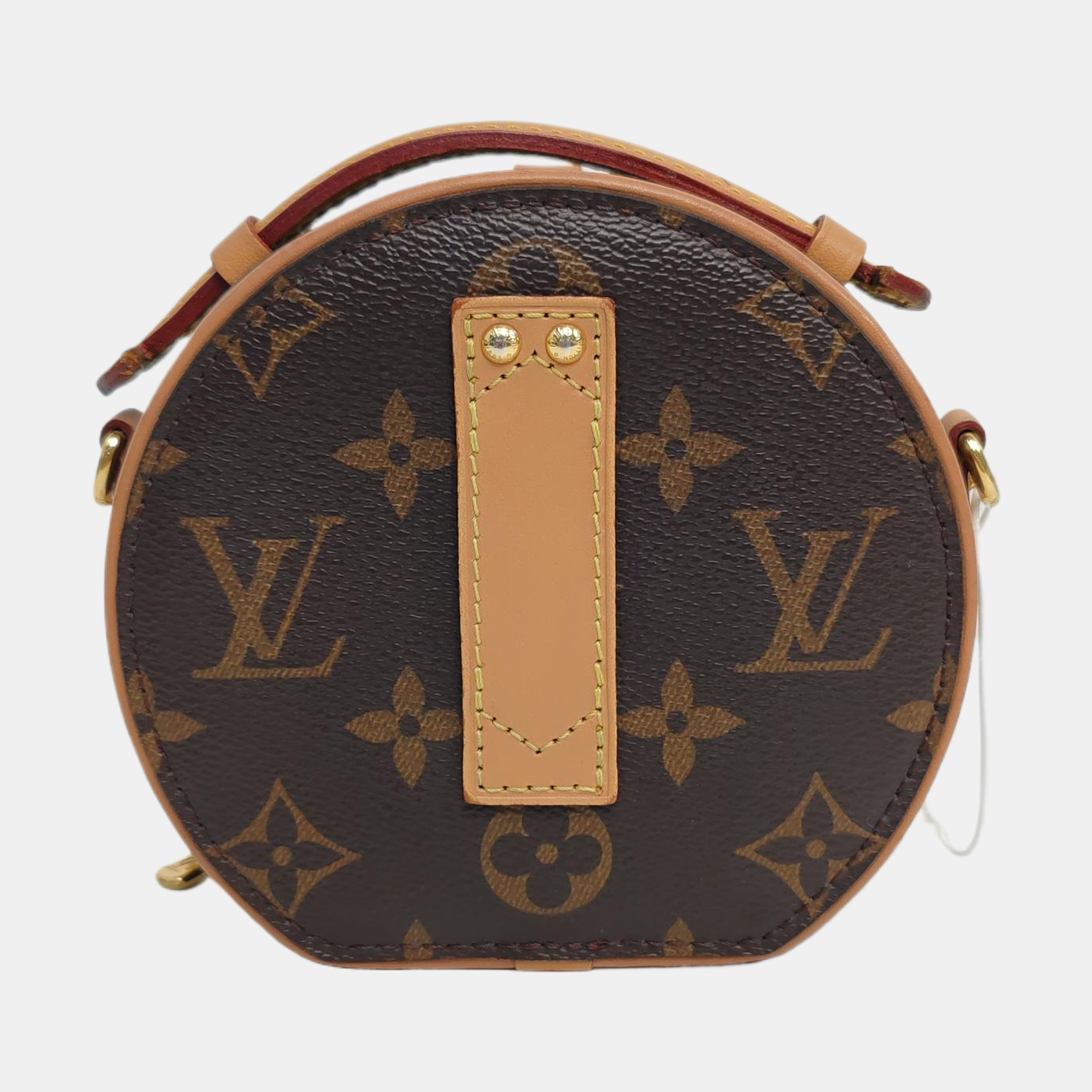 BOITE CHAPEAU Mini Monogram Coated Canvas Brown