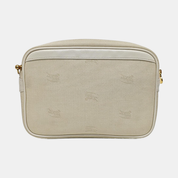 Canvas Shoulder Bag Beige