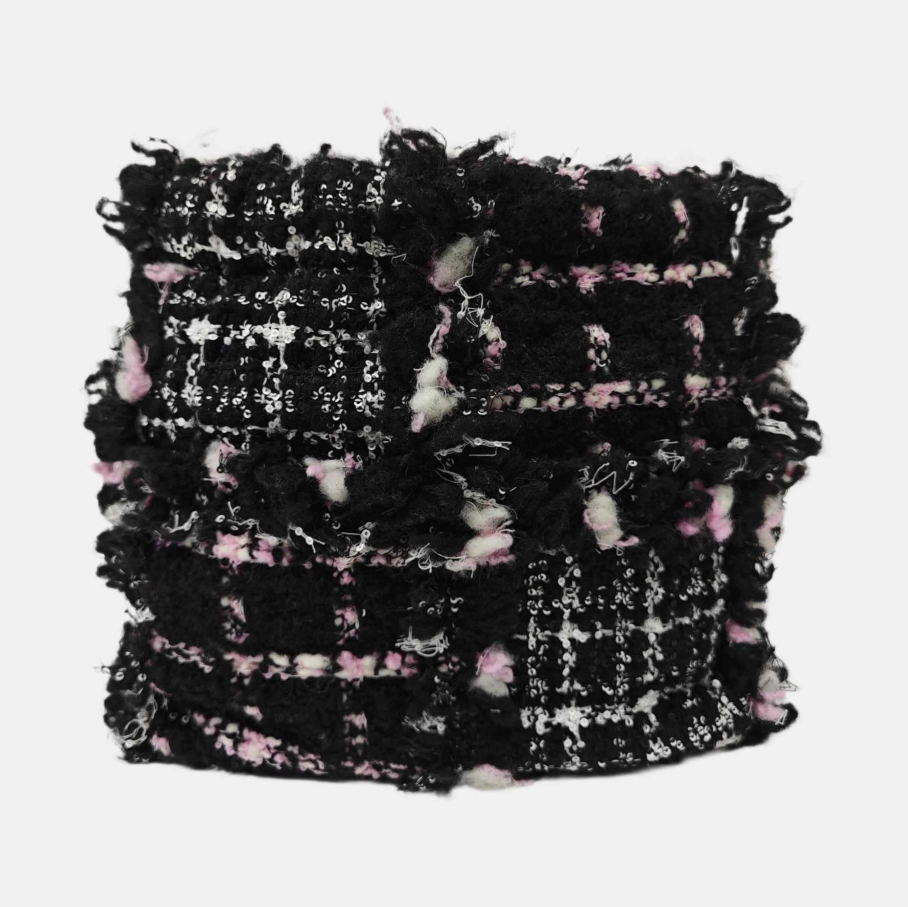 Fabric Shoulder Bag Black
