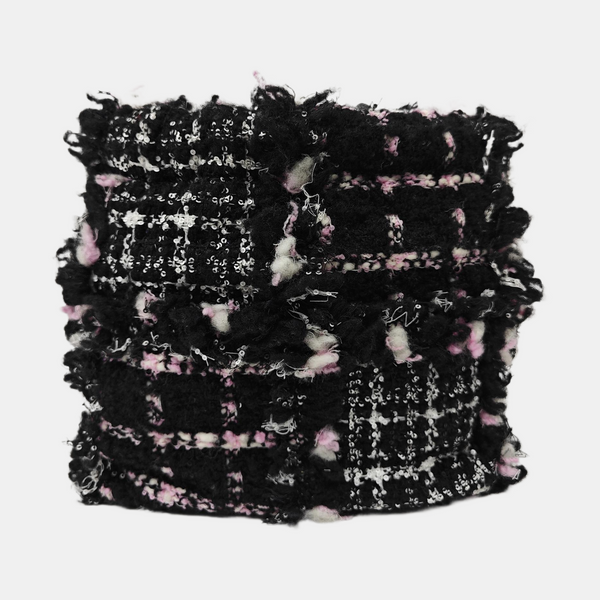 Fabric Shoulder Bag Black