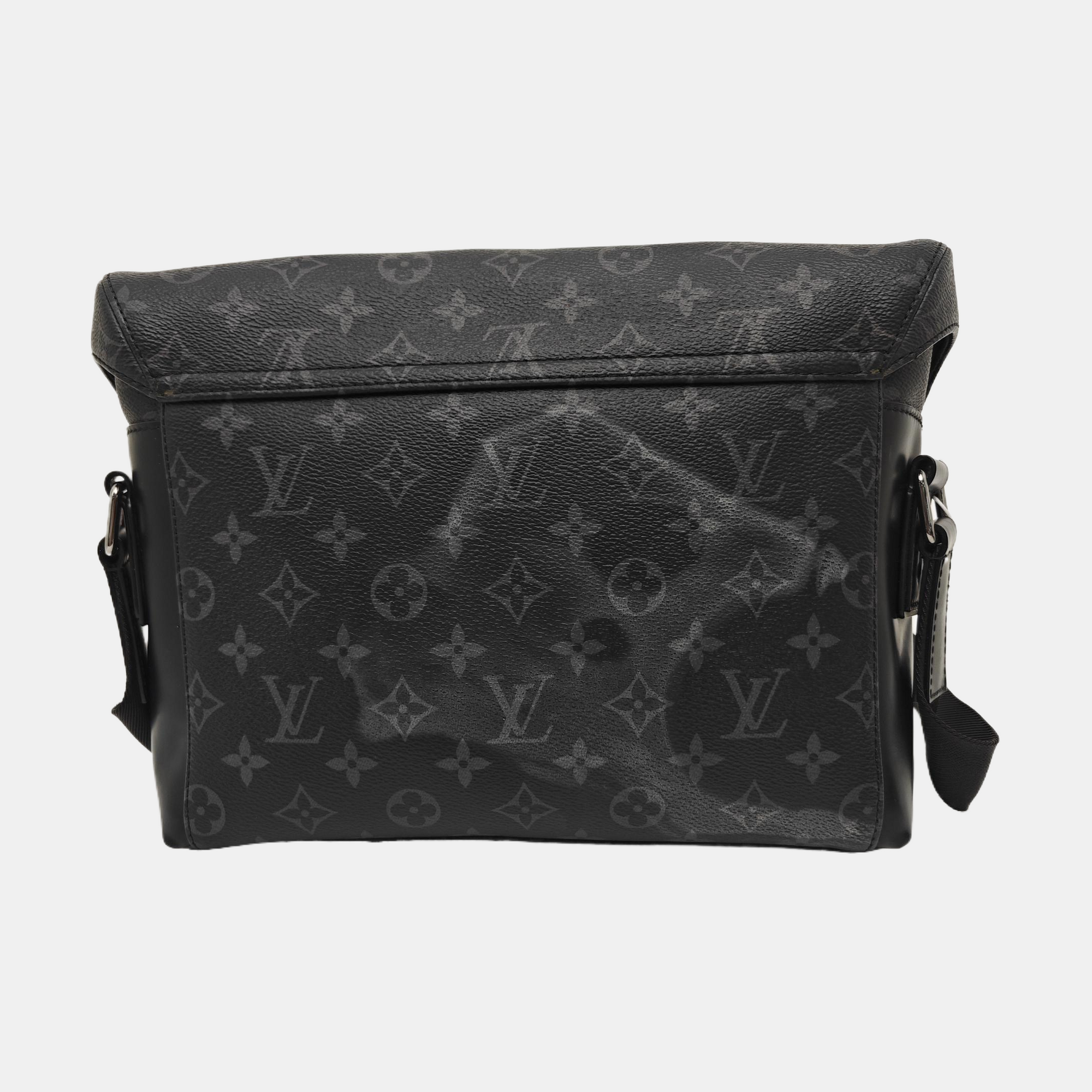 VOYAGER PM Monogram Coated Canvas Black