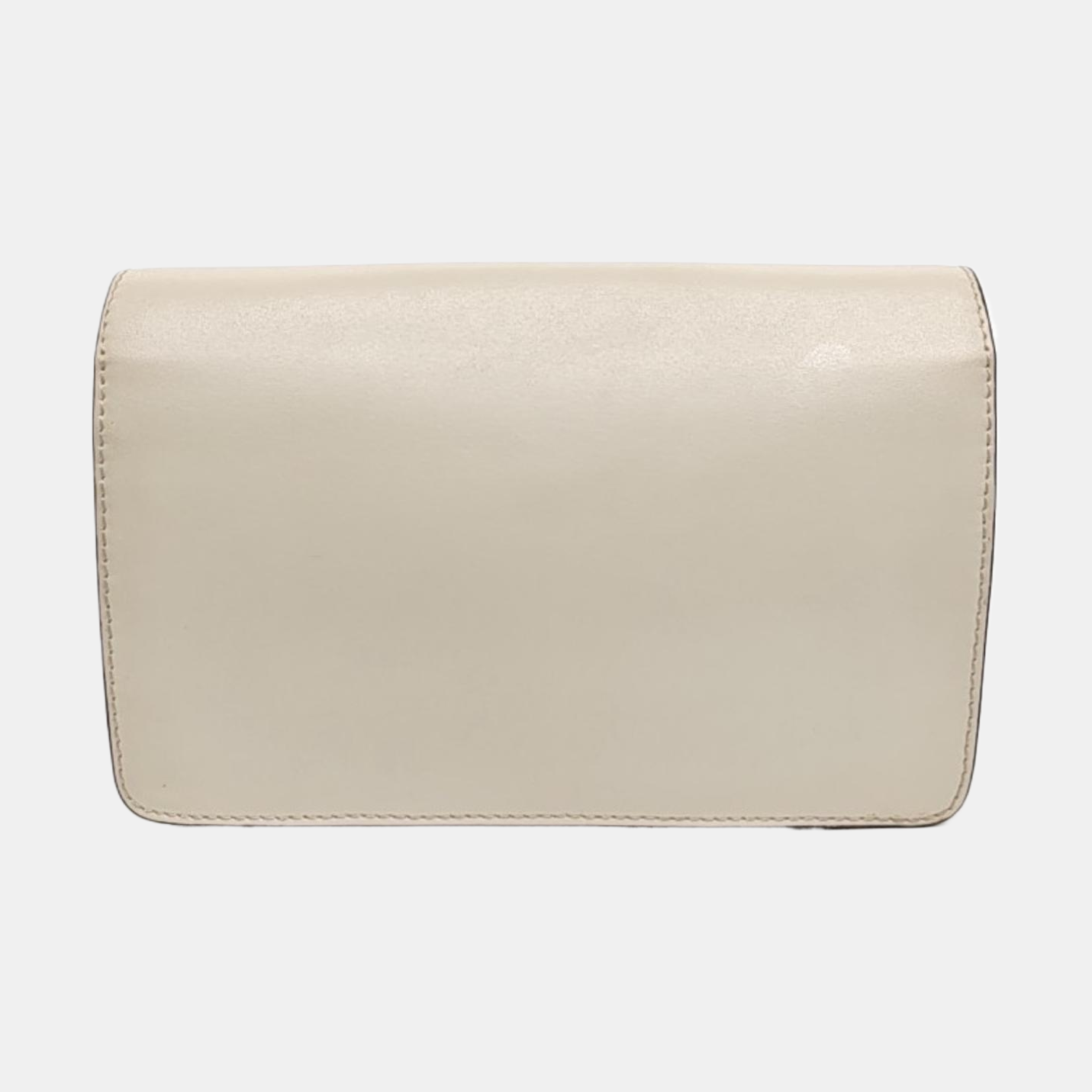 Calfskin Shoulder Bag Beige