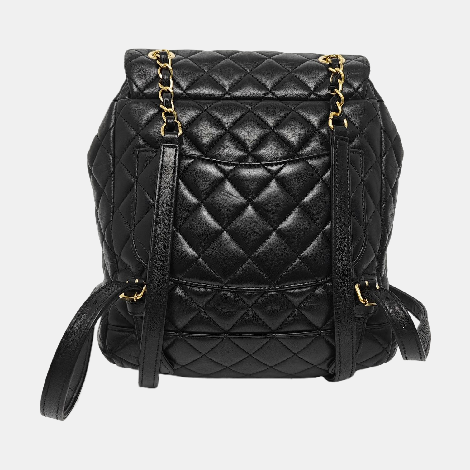 URBAN SPIRIT Small Quilted Lambskin Black