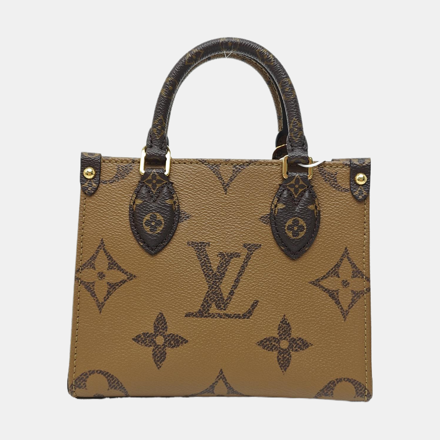 ONTHEGO BB Monogram Coated Canvas Brown