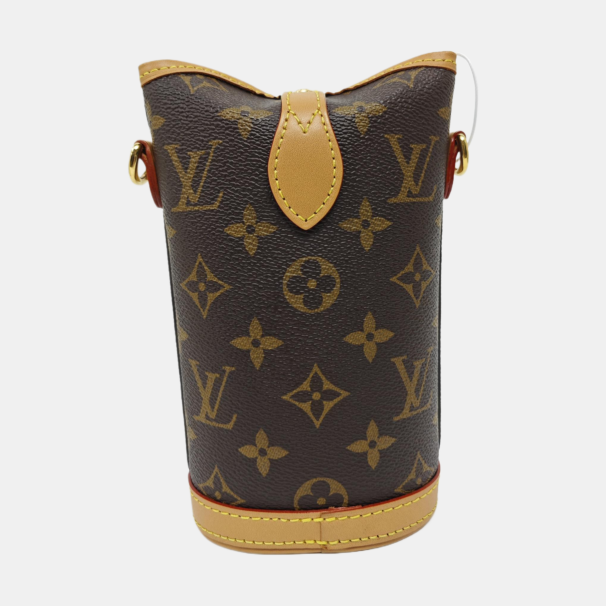 FOLD ME Monogram Coated Canvas Brown