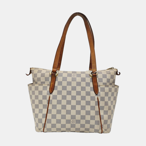 TOTALLY Damier Azur Coated Canvas Beige