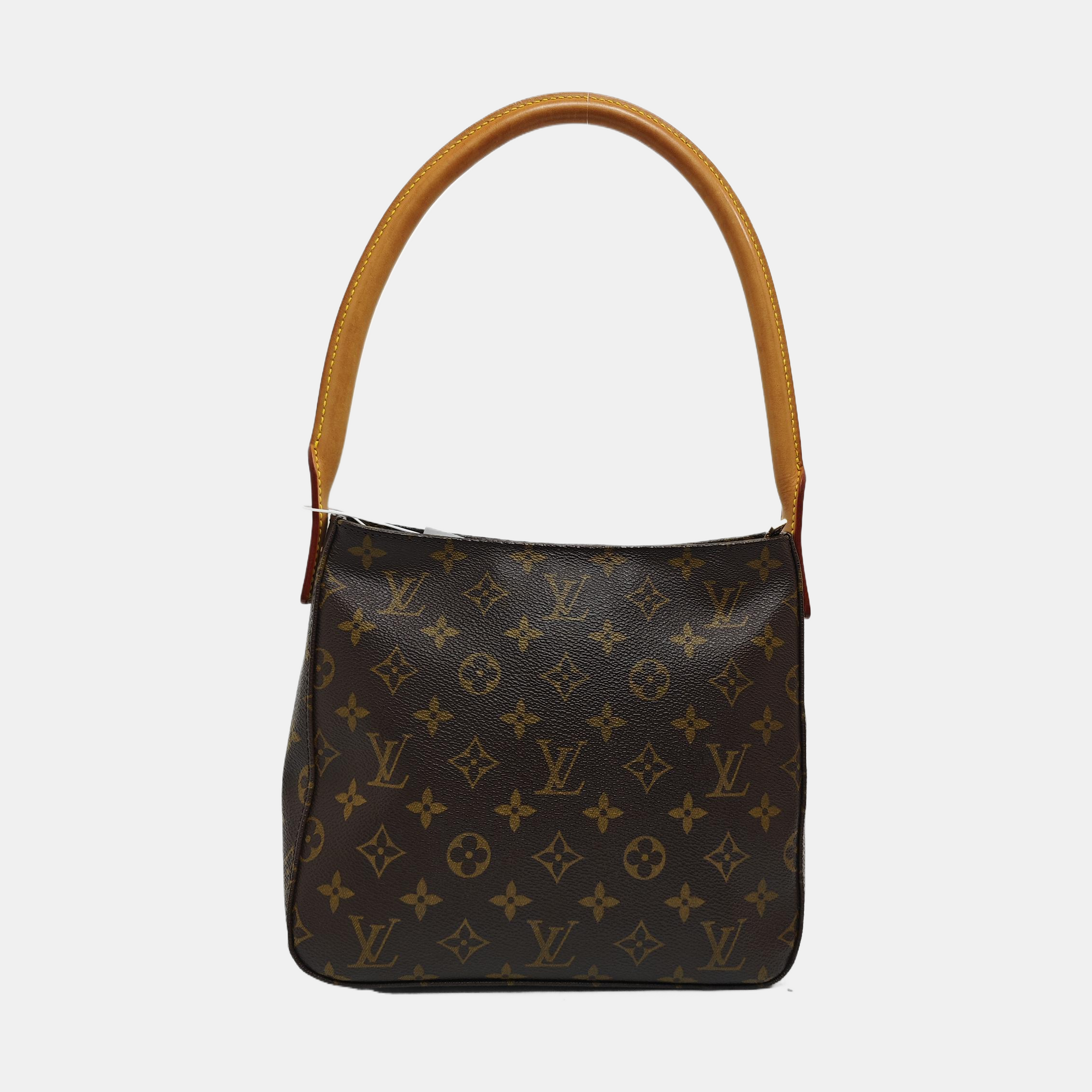 LOOPING MM Monogram Coated Canvas Brown