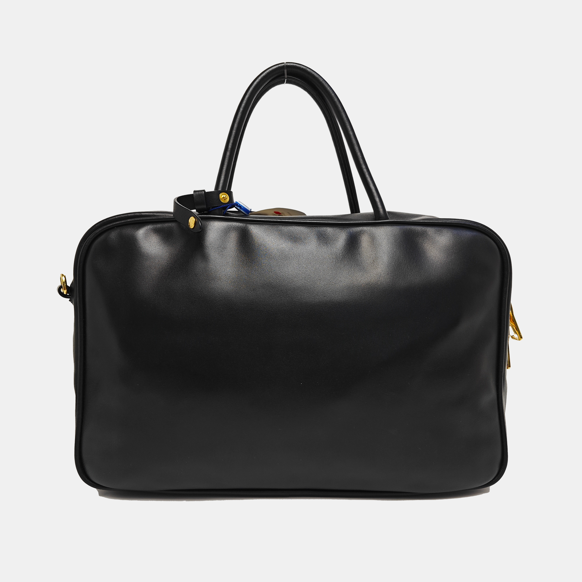 Beau Large Calfskin Black
