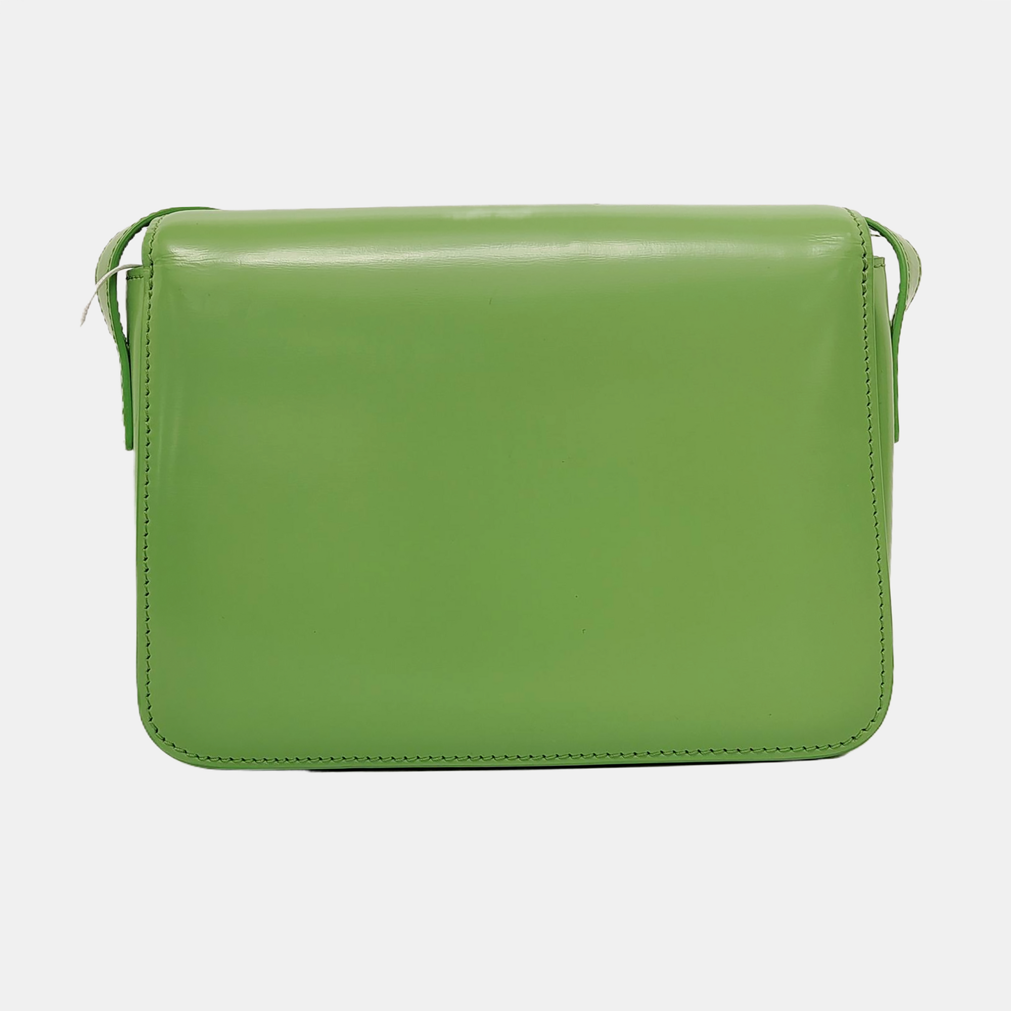 TRIOMPHE Small Quilted Calfskin Green