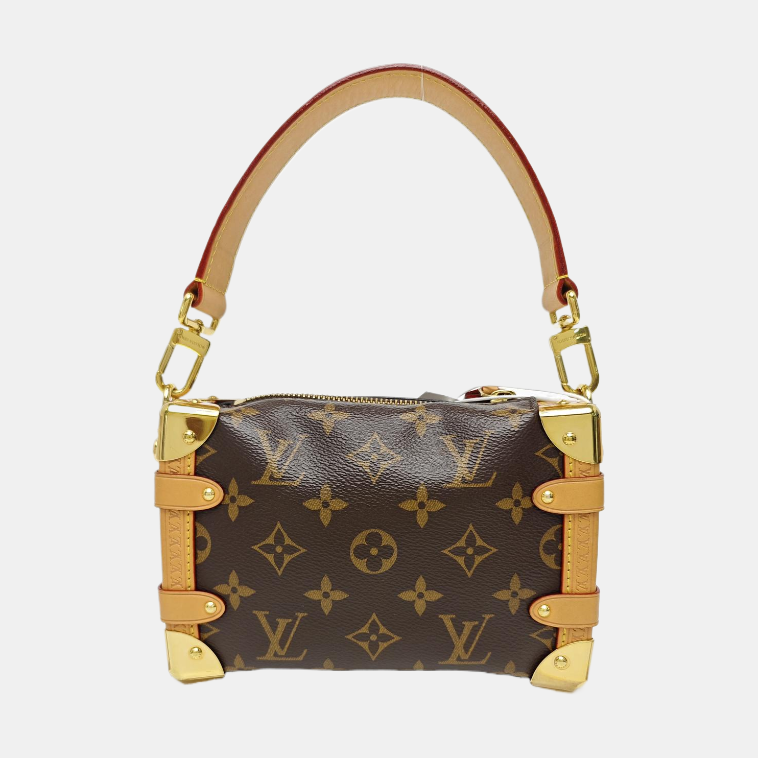 SIDE TRUNK PM Monogram Coated Canvas Brown