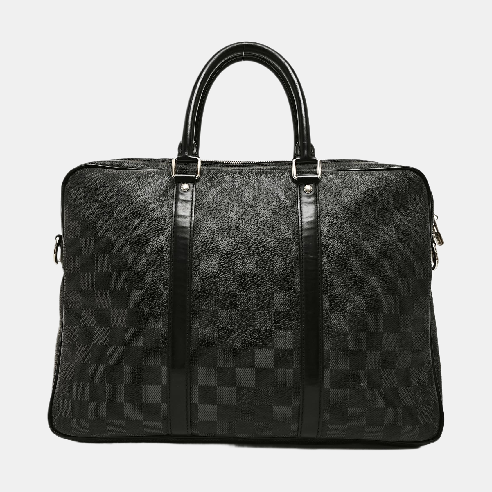 PORTE-DOCUMENTS PM Damier Graphite Coated Canvas Black