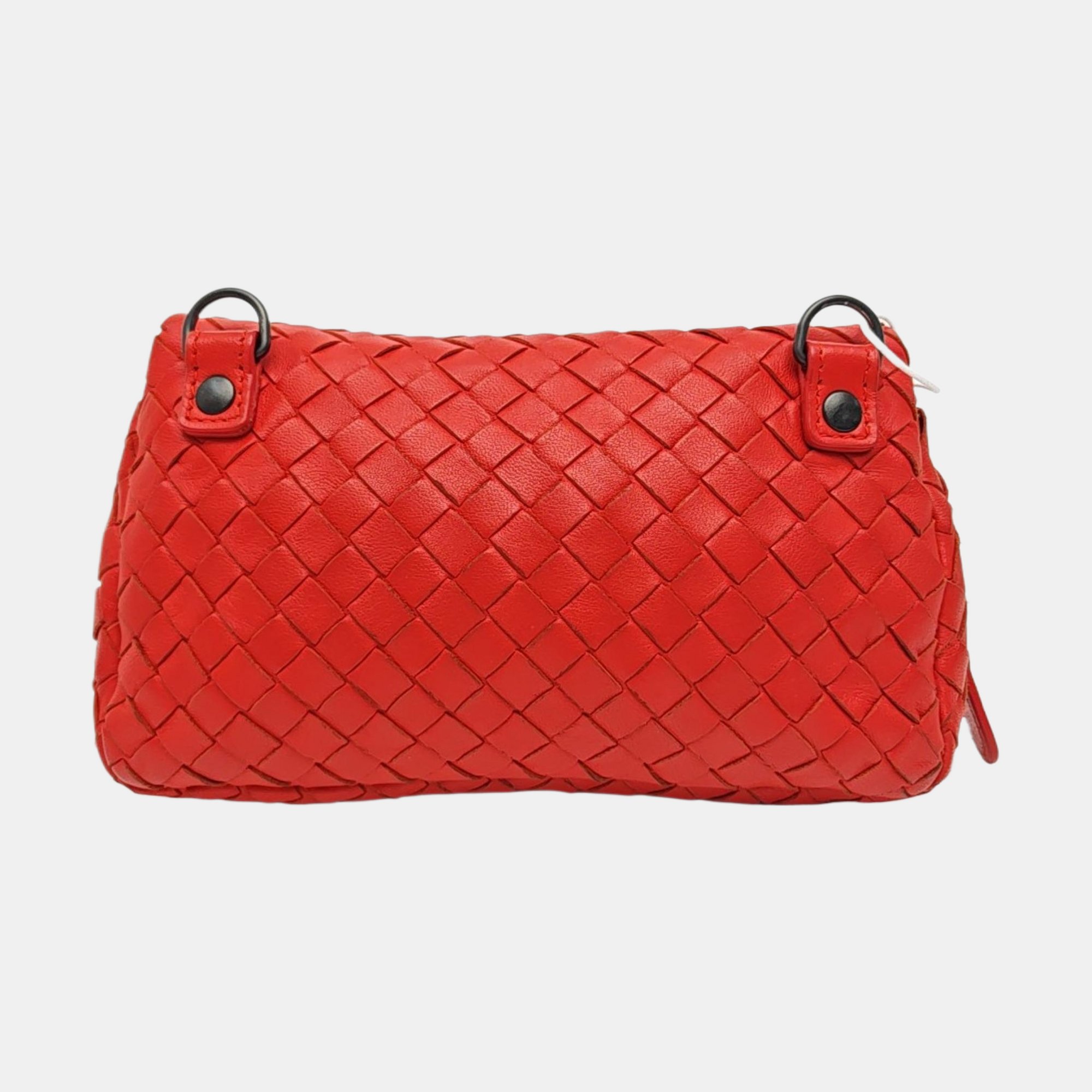 Messenger Lambskin Red