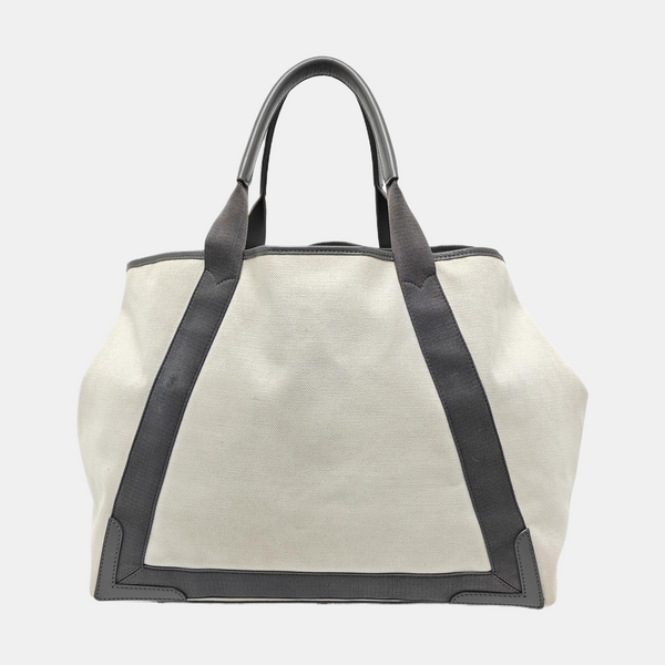 Navy Canvas Gray