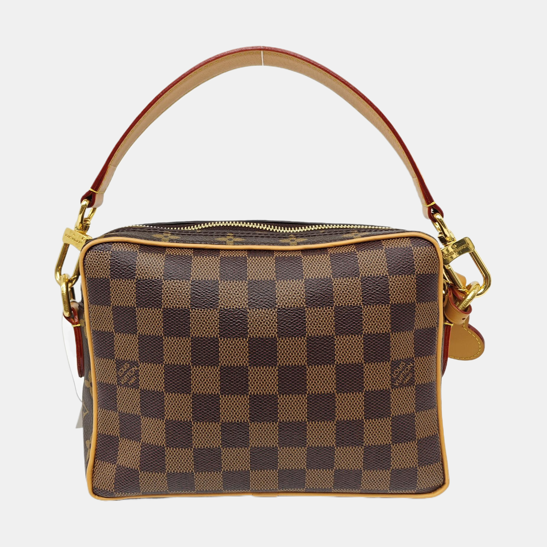 NIL Damier Ebene Coated Canvas Brown