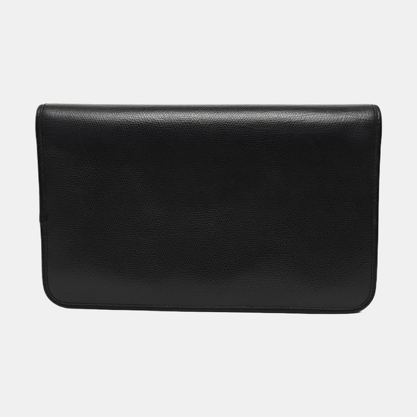 Calfskin Shoulder Bag Black