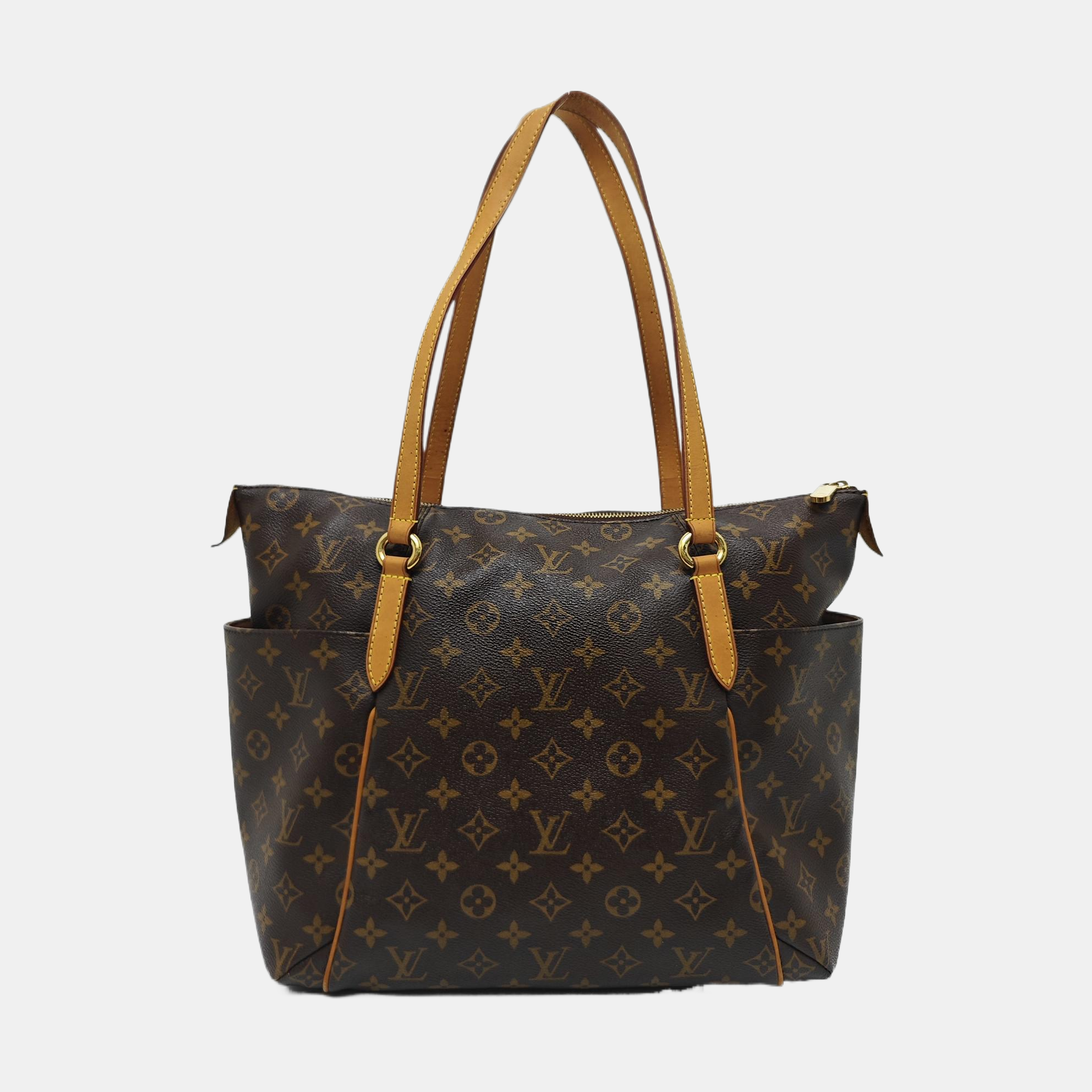 TOTALLY MM Monogram Coated Canvas Brown