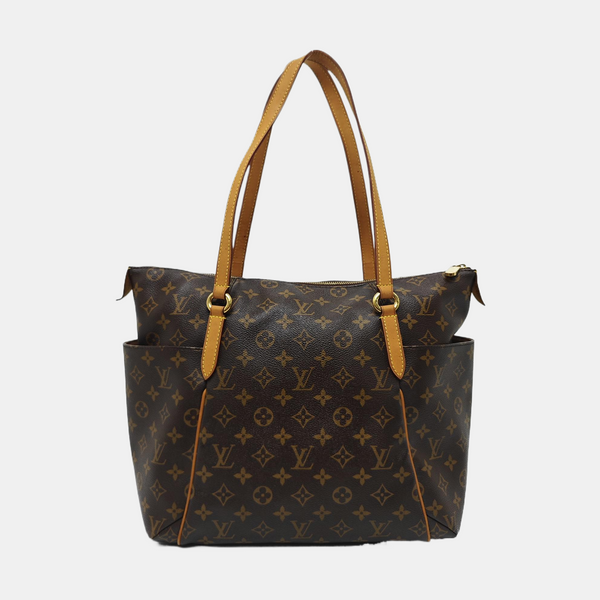 TOTALLY MM Monogram Coated Canvas Brown