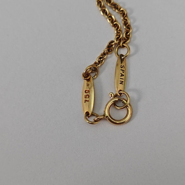 Elsa Peretti 18k Gold Necklace