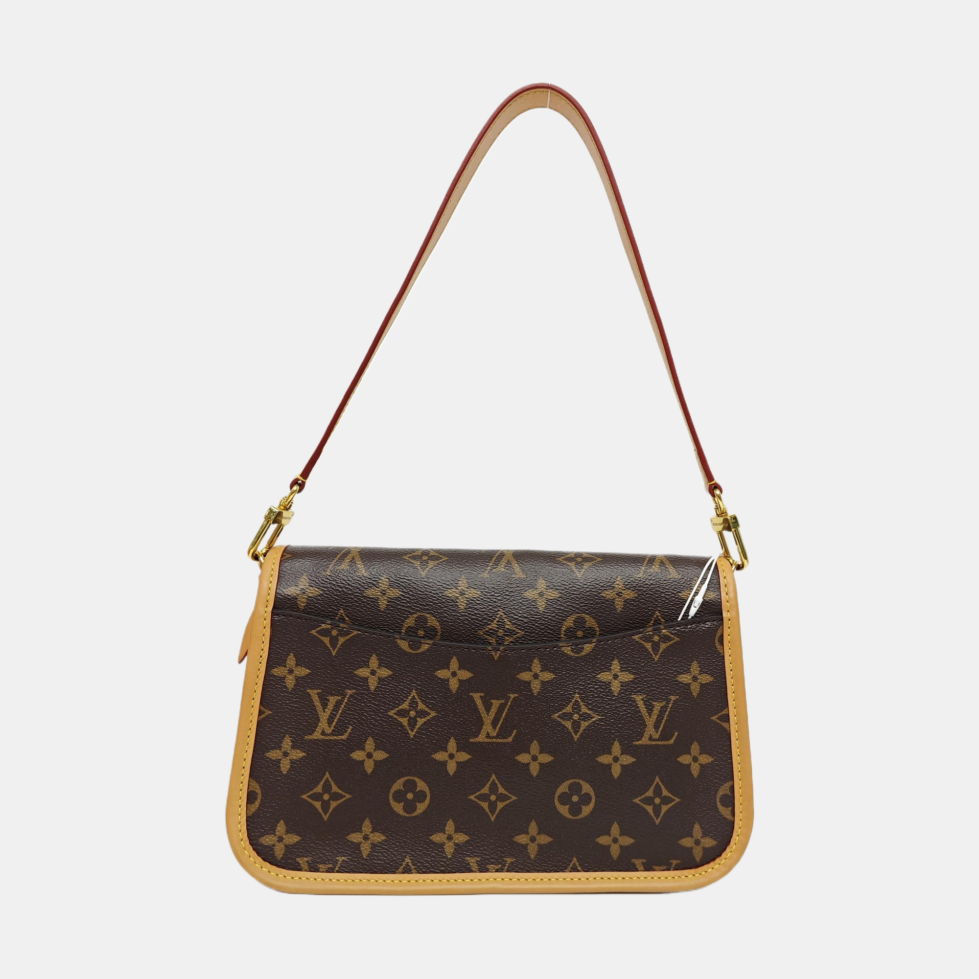 DIANE Monogram Coated Canvas Brown