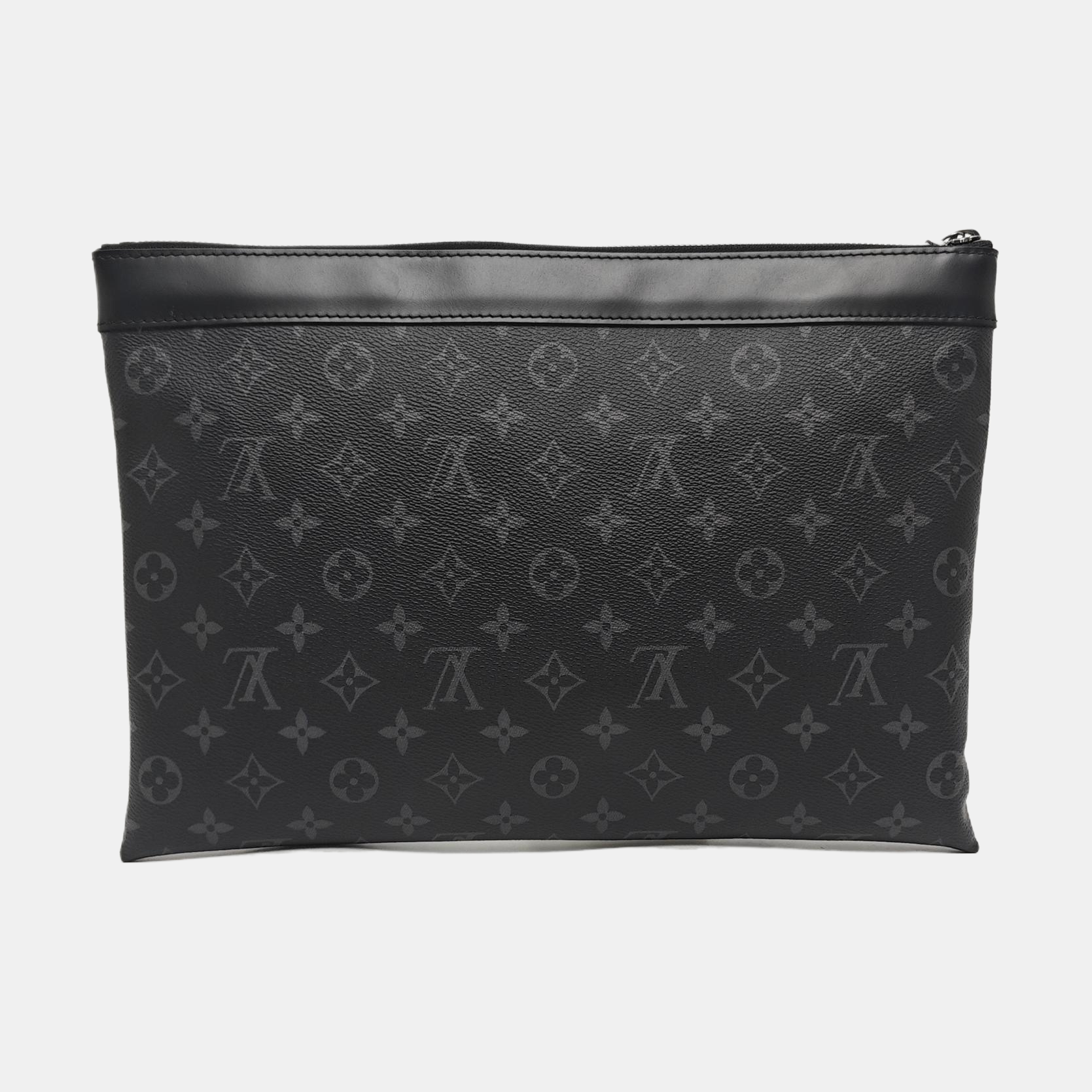 DISCOVERY Monogram Coated Canvas Gray