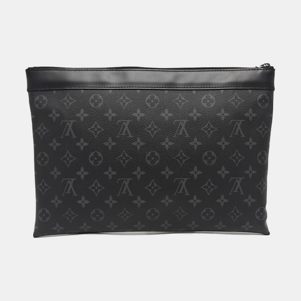 DISCOVERY Monogram Coated Canvas Gray