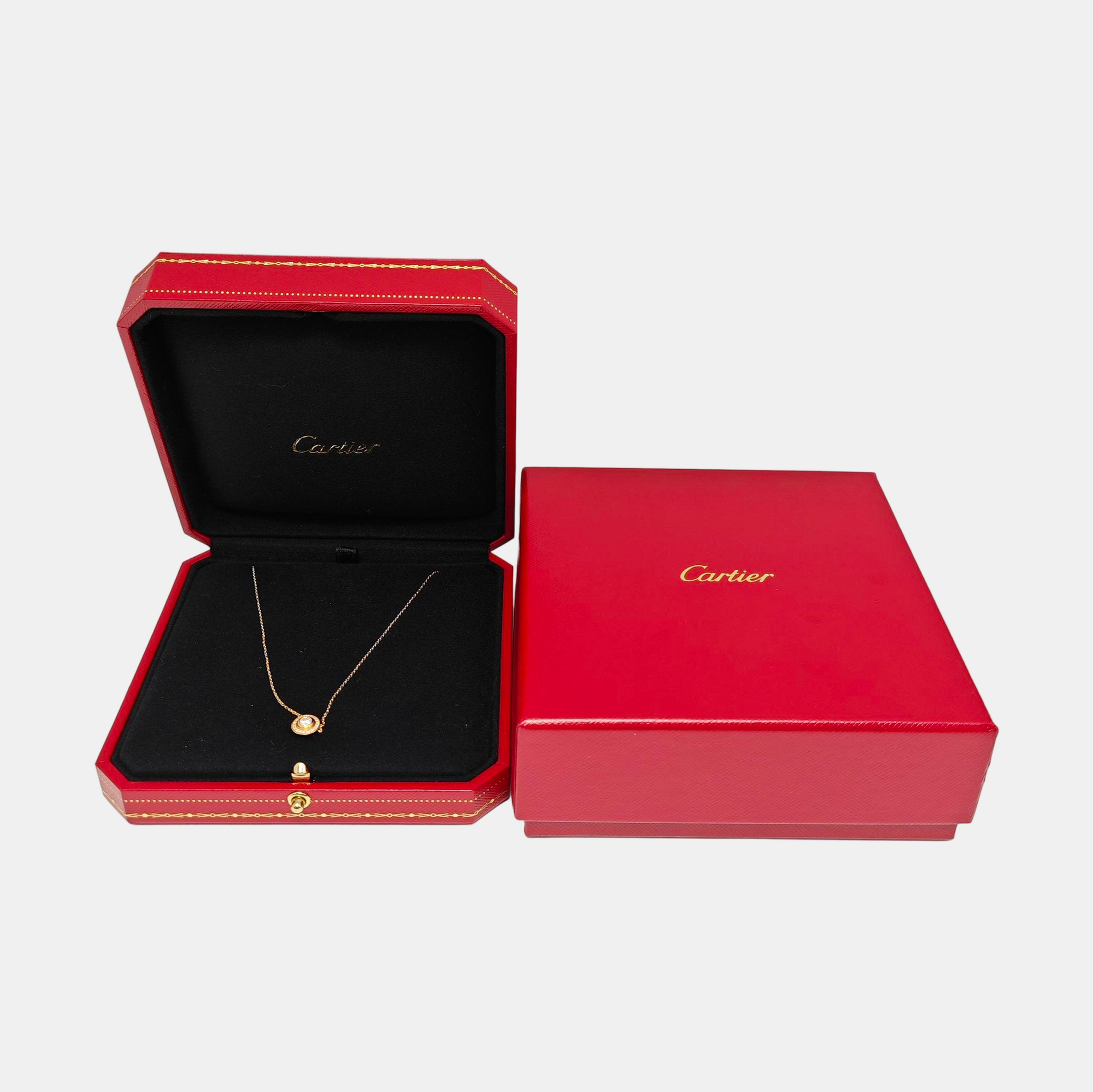 CARTIER D'AMOUR 18k Rose Gold Necklace