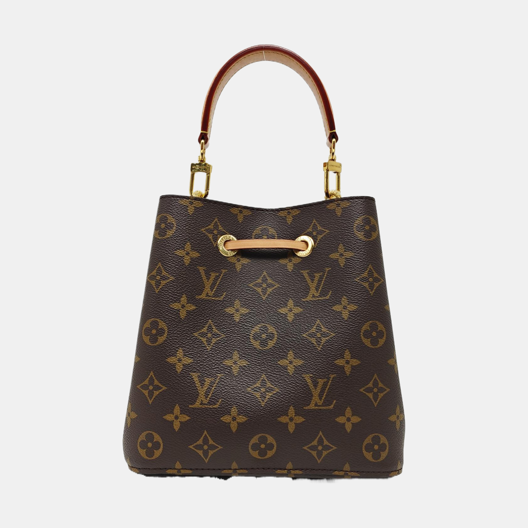 NÉONOÉ BB Monogram Coated Canvas Brown
