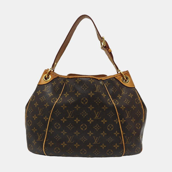 GALLIERA Monogram Coated Canvas Brown