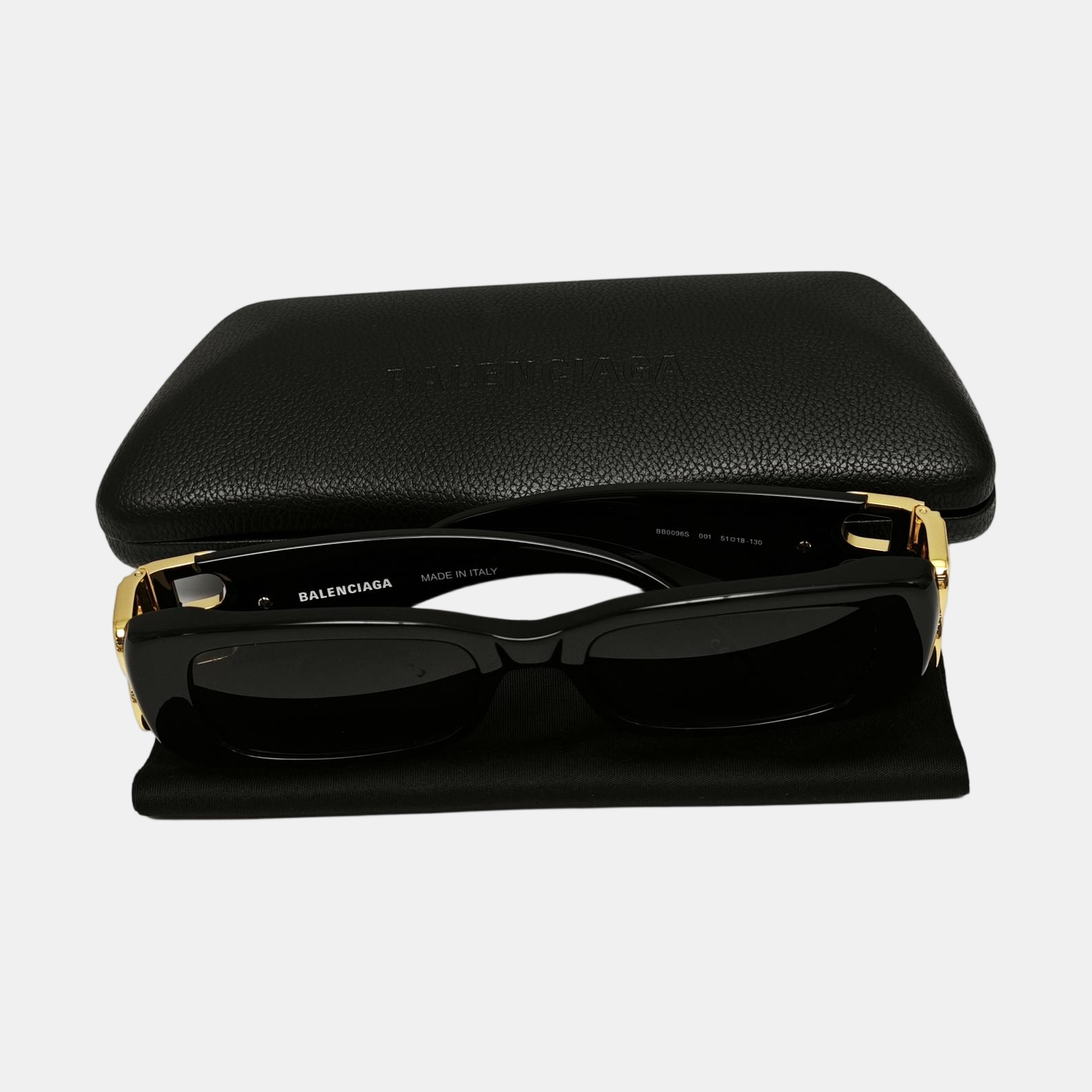 Synthetic Sunglasses Black